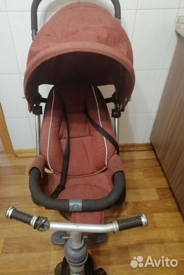 Детский велосипед с ручкой бу
