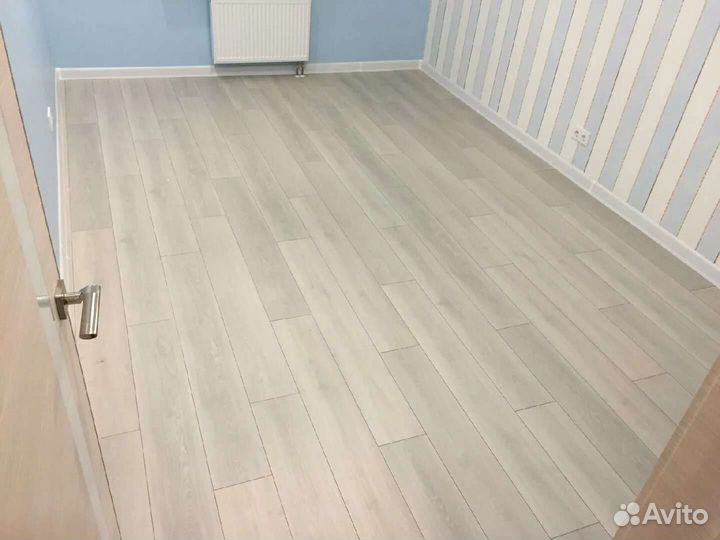 Укладка ламината, кварцвинила