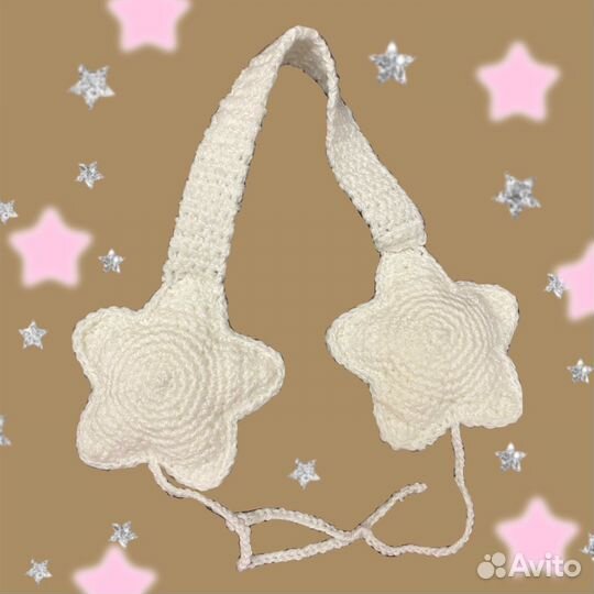 Наушники вязаные