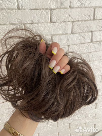 Шиньон на резинке