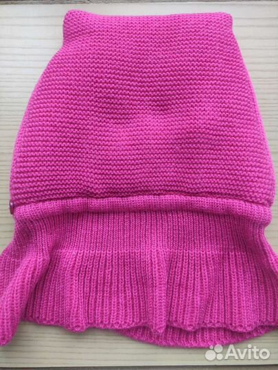 Шапка-шлем детская новая зимняя утеплённая