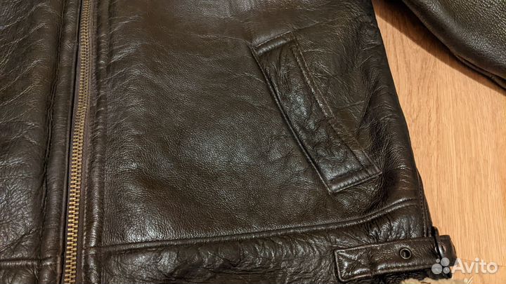 Дубленка мужская пилот David Moore