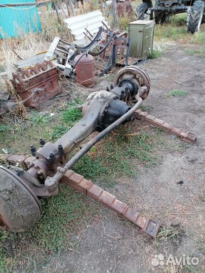 Передний мост газ 66 (редуктор газ 53)