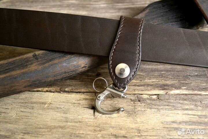 Кожаный ремень ручной работы на заказ