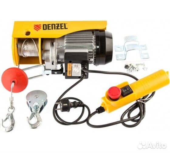 Электротельфер-таль электрическая TF-250 denzel