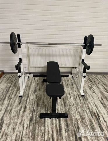 Скамья стойка штанга