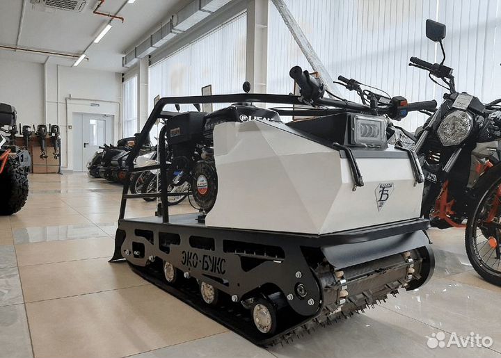 Мотобуксировщик Бурлак Эко-Букс 2.0