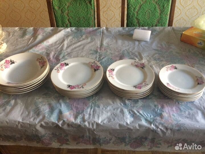 Корейская чайная пара+ хрусталь+антиквариат