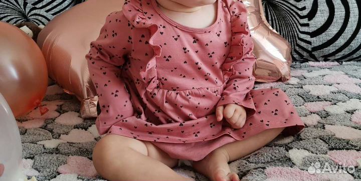 Платье для девочки hm 80