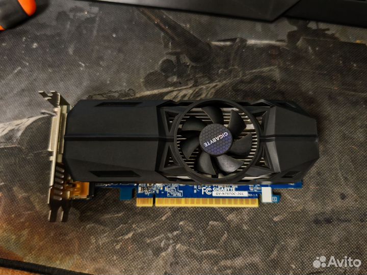 Видеокарта GTX 750 Ti 2 гб Low profile