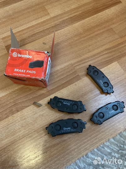 Тормозные колодки subaru