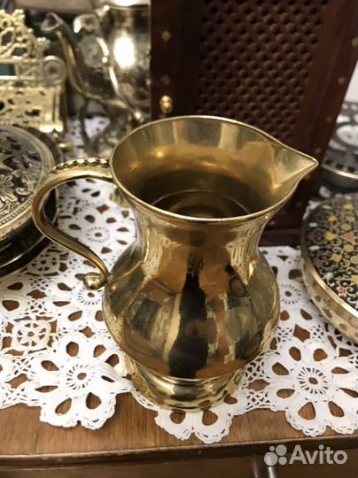 Кувшин из латуни