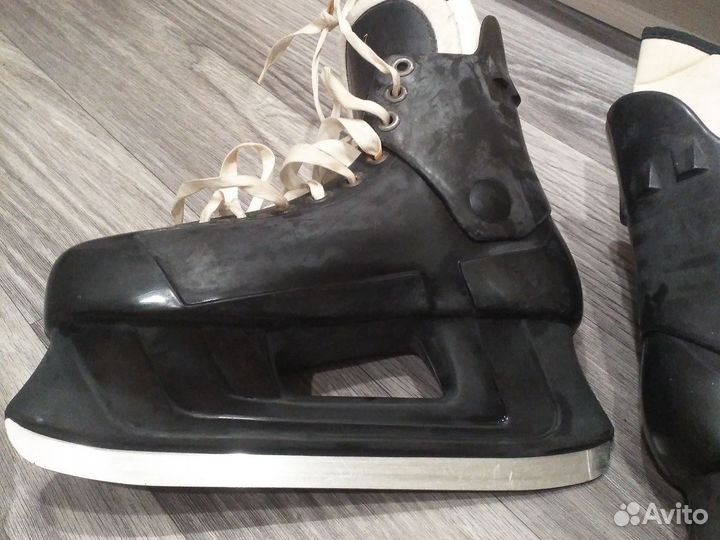 Цельнолитые коньки сальво СССР литые неточенные