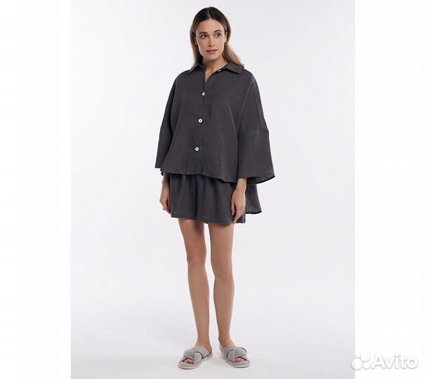 Пижама GoodNight Organic Soul 40-44р, графит