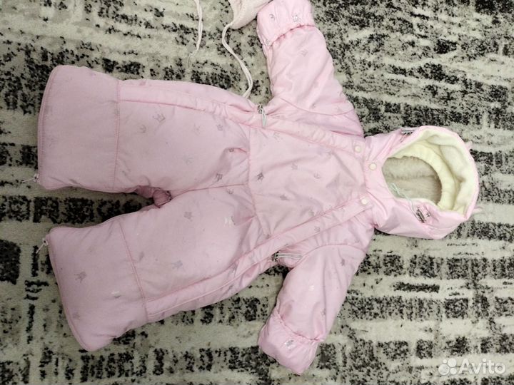 Зимний комбинезон для девочки