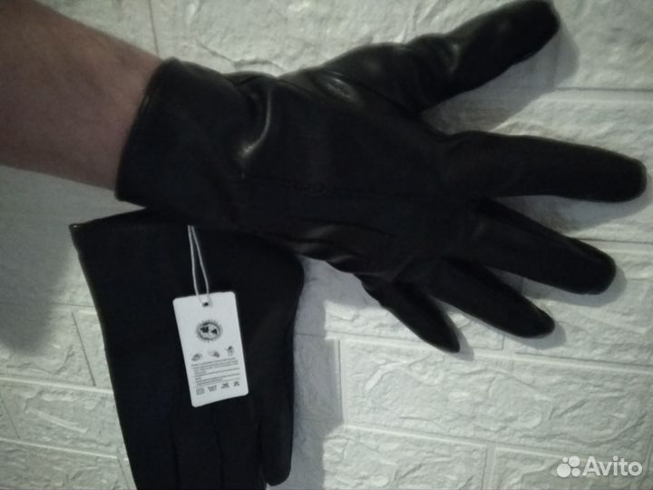 Мужские кожаные перчатки