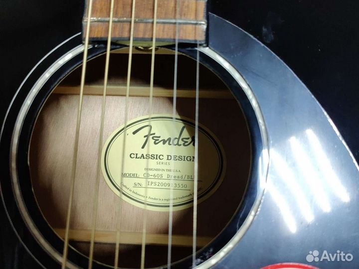 Fender cd 60S новая, Драйв