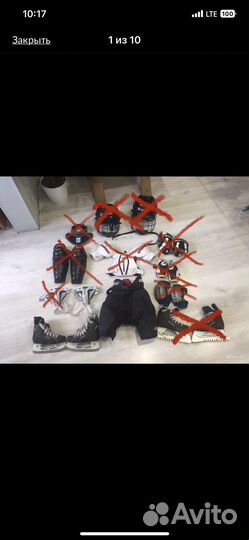 Детская хоккейная форма