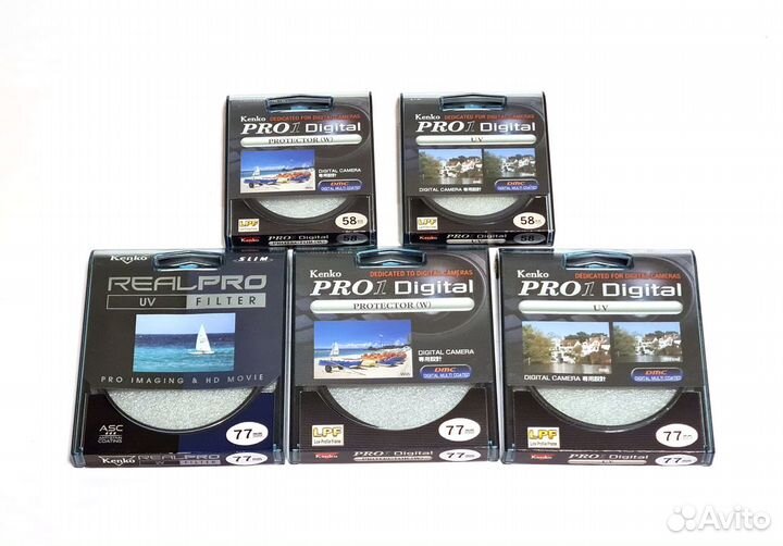 Защитные/ультрафиолетовые (UV) фильтры Kenko