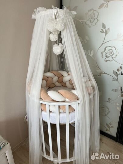 Бортик косичка