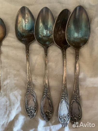 Мельхиоровые ложки СССР