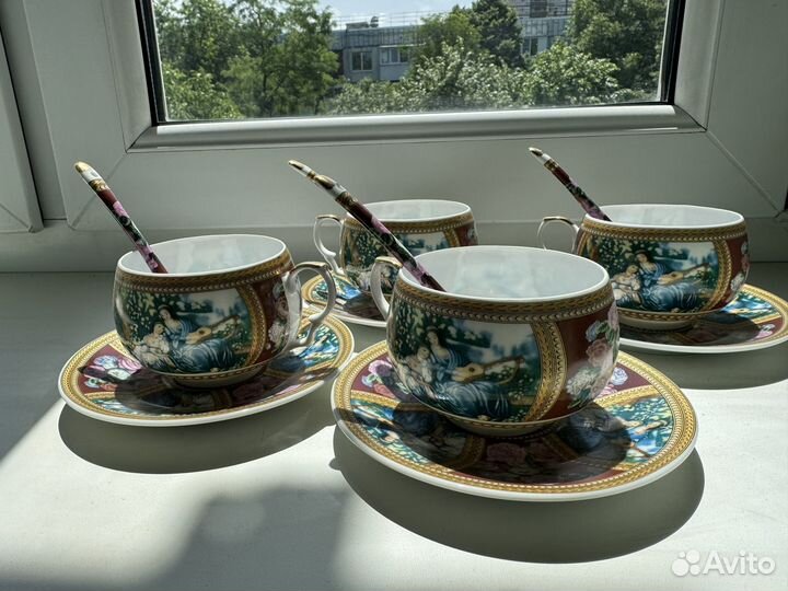 Чашка с блюдцем