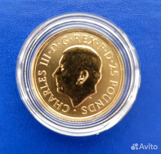 Золотая монета 