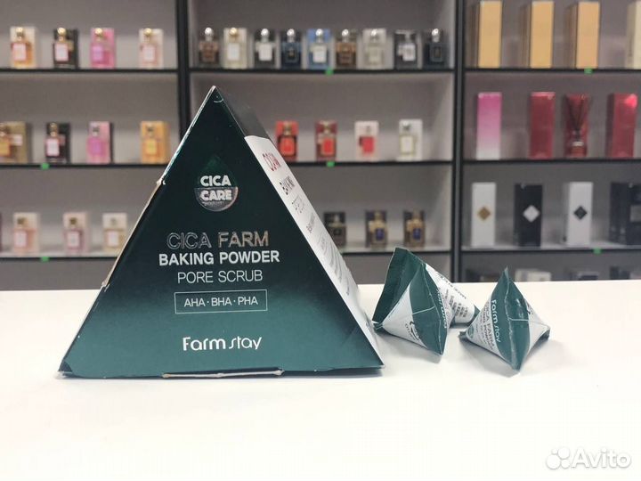 Скраб для лица Farmstay Cica Farm Baking Powder