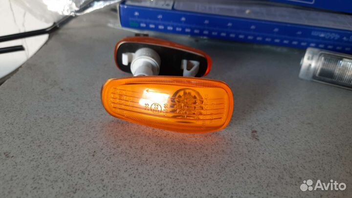 Повторитель поворота, подсветка номера на Гранту