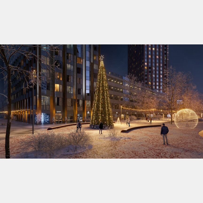 1-к. квартира, 37,5 м², 36/43 эт.