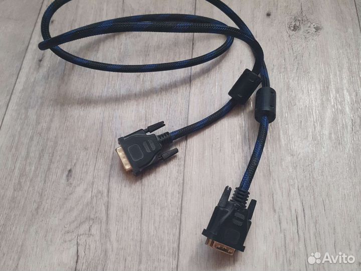 Кабель DVI-I и DVI-D