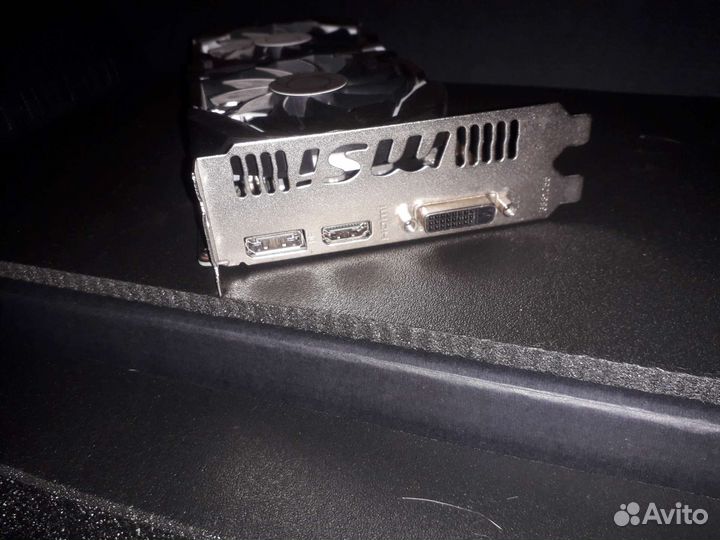 Видеокарта MSI Geforce GTX 1050 ti 4GT OC 4GB