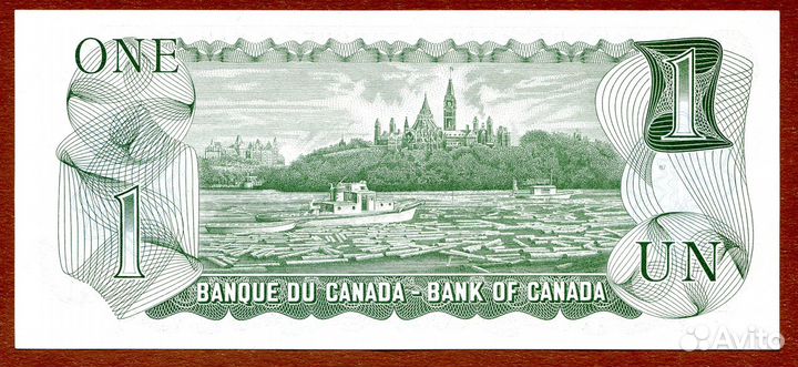 Канада 1 доллар 1973 -UNC
