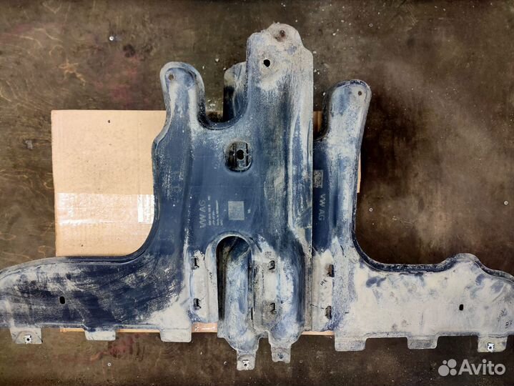 Защита днища правая и левая Skoda Kodiaq