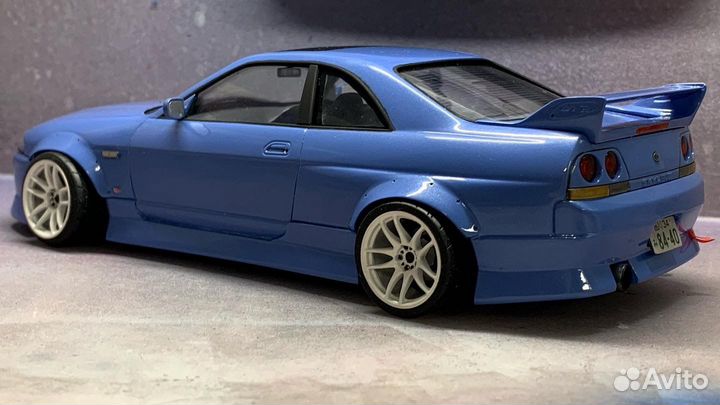Модель автомобиля копия Nissan Skyline ecr33