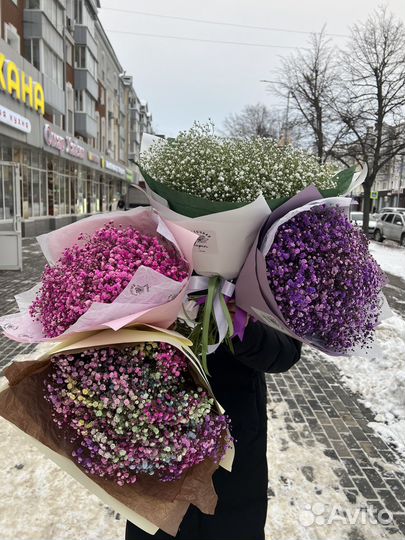 Гипсофила букеты