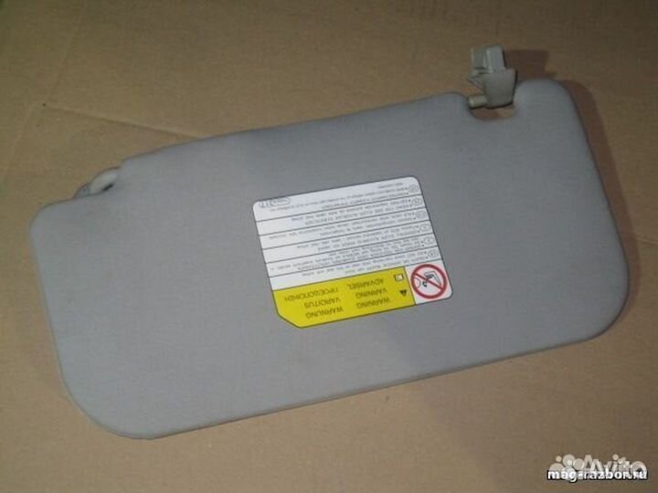 Козырек Mitsubishi Lancer X правый