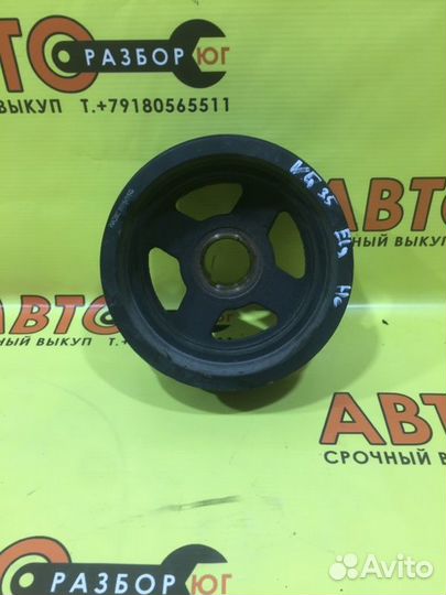 Шкив коленвала Nissan Elgrand E51 VQ35 2010