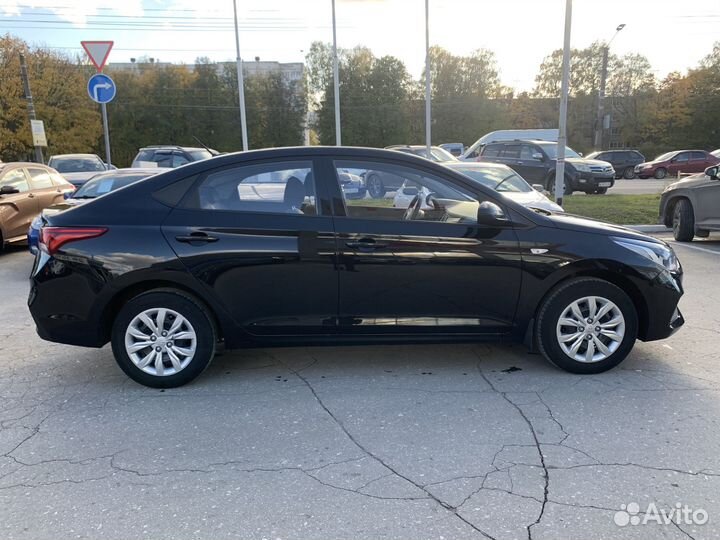 Hyundai Solaris 1.6 МТ, 2019, 82 175 км