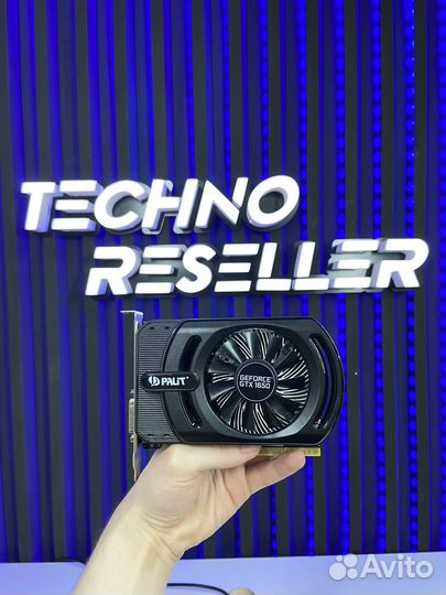 Видеокарта Palit GTX 1650 4Gb