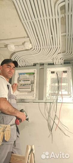 Услуги электрика монтаж