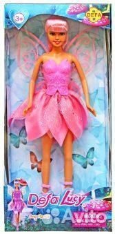 Кукла Defa Lucy в розовом платье