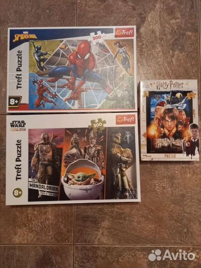 Пазлы разные