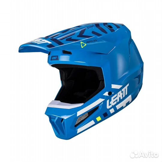 Moтoшлем Leatt Moto 3.5 Helmet Кit Суаn 2024