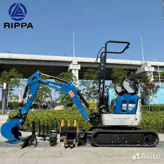 Мини-экскаватор Rippa R13-2 PRO, 2024