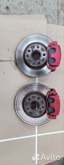 Супорта с дисками субару