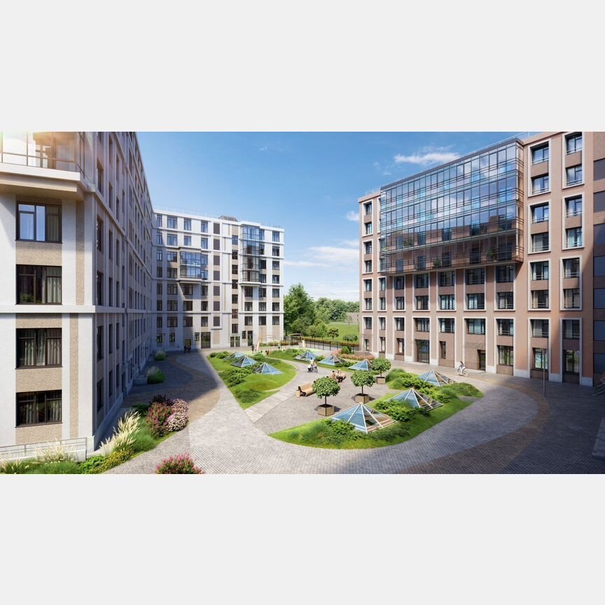 2-к. квартира, 74,2 м², 2/8 эт.