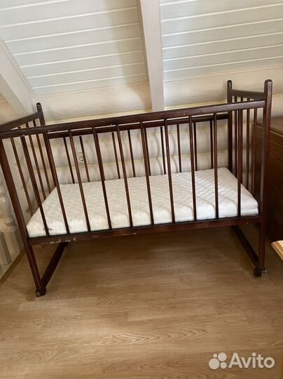 Детская кроватка 120х60 IKEA