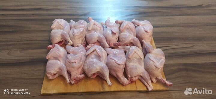 Нежное мясо перепелов для гриля, бульона, шашлыка