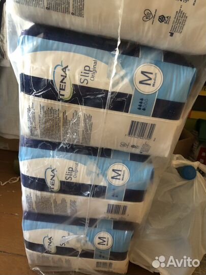 Памперсы подгузники для взрослых размер М, L